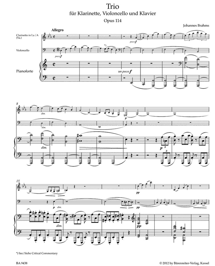 Trio A Op.114